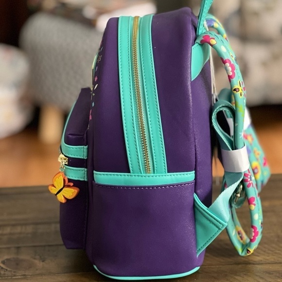 Disney x Loungefly Encanto Family Tree Mirabel mini backpack NWT - Picture 4 of 14